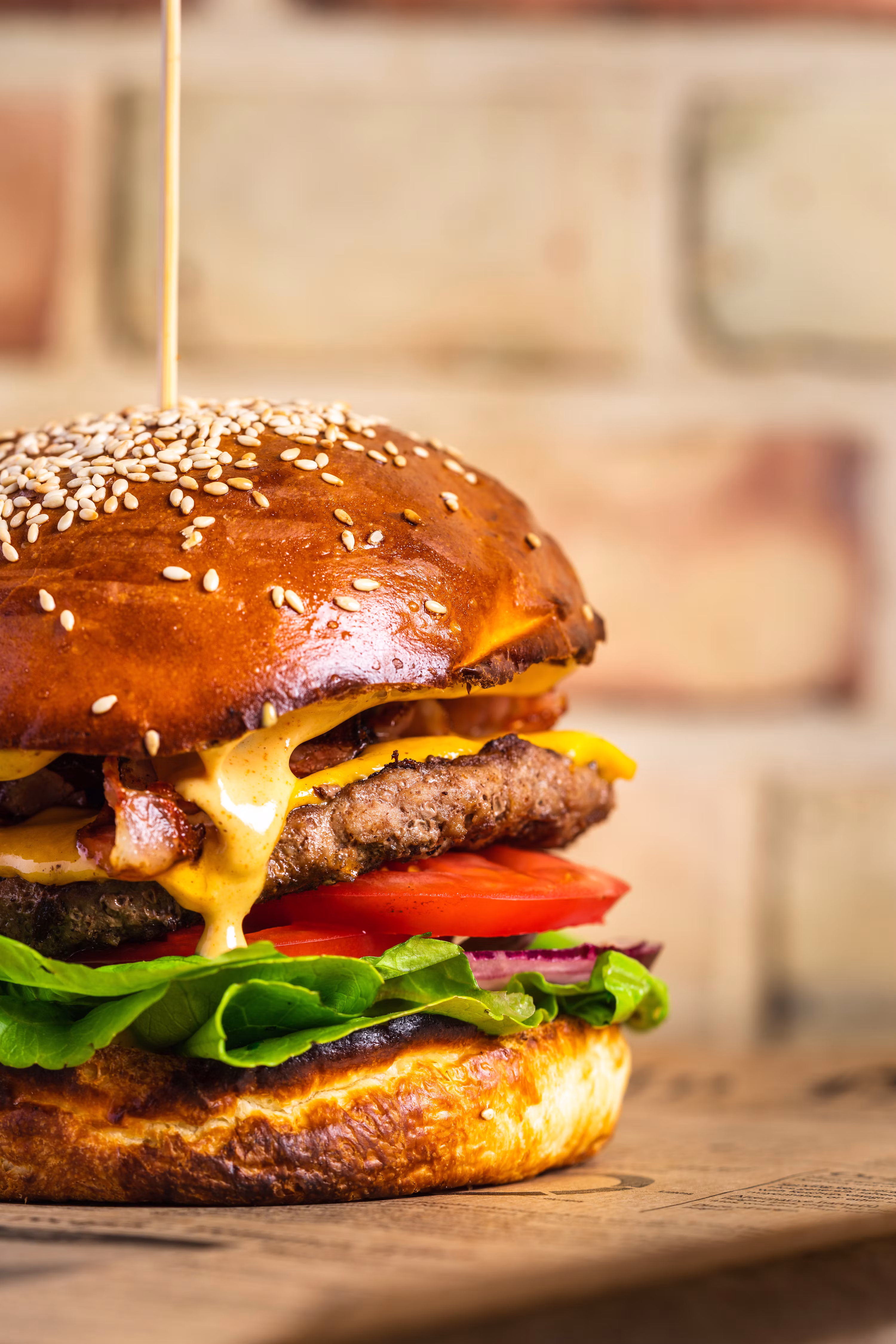 Burger takeaway from Raja's Grill House in Paisley